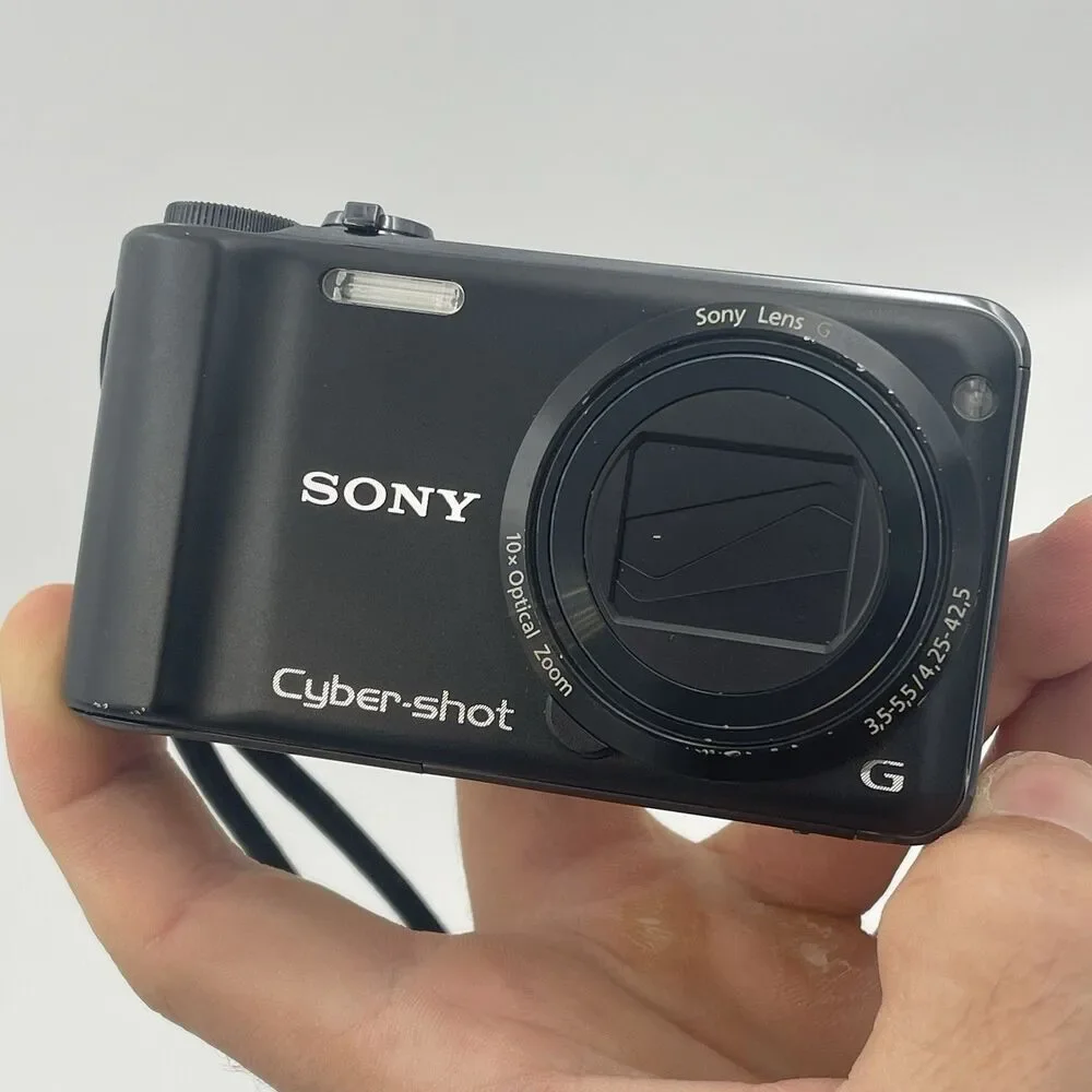Sony Cyber-shot DSC-HX5V 10.2MP Digital Camera - Black (Full Box & Accessories)